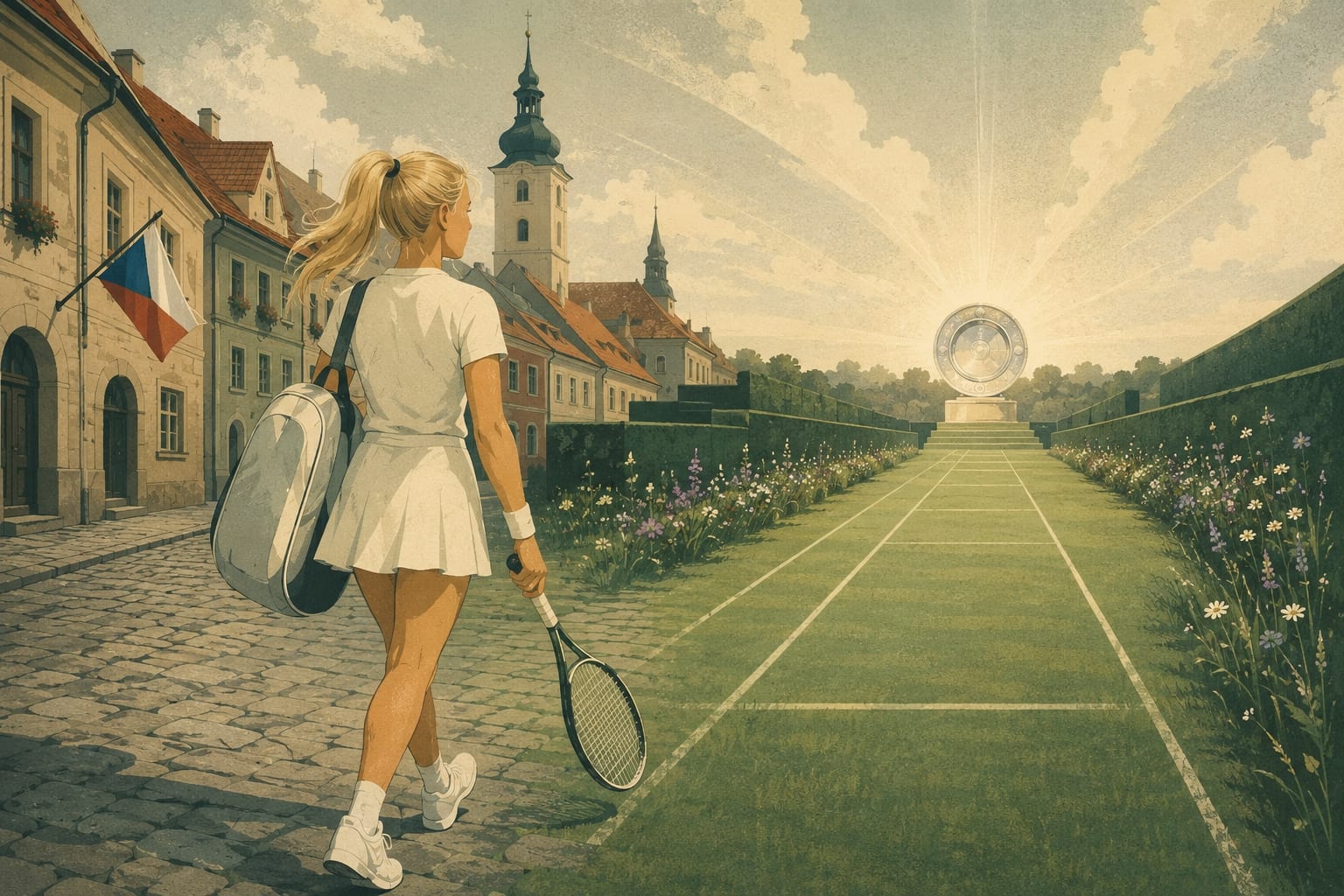 Linda Nosková: How a Tennis Girl Is Made — From a Small Czech Town to Wimbledon Champion