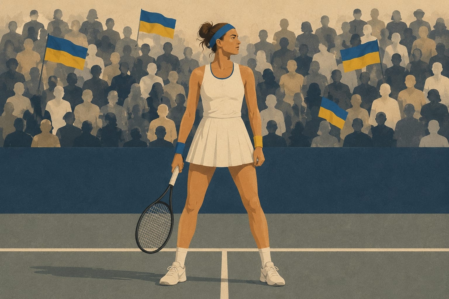 Marta Kostyuk: The Racket and the Flag — Playing for a Country at War