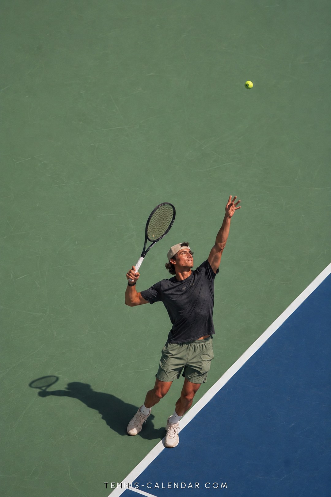 January 1 tennis wallpaper — Quiet Morning aesthetic, free phone background