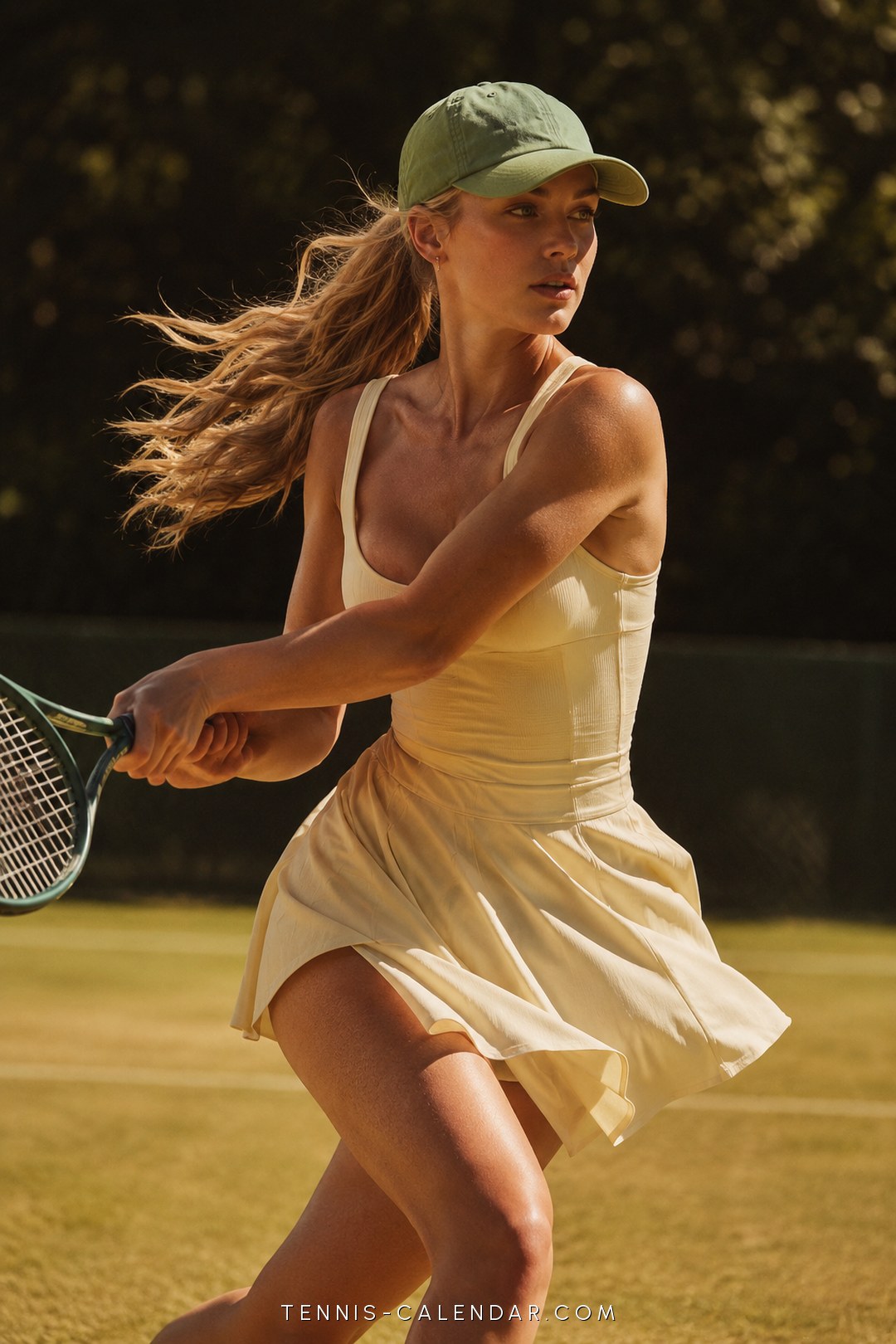 July 1 tennis wallpaper — New Blood, Old Fire aesthetic, free phone background
