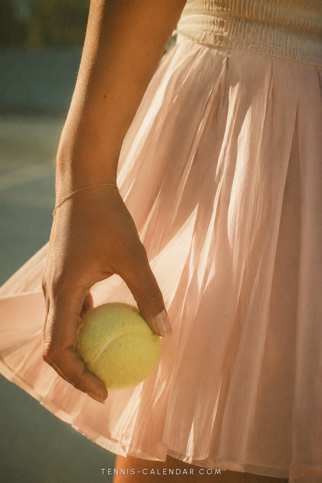 June 26 tennis wallpaper — Long Light aesthetic, free phone background