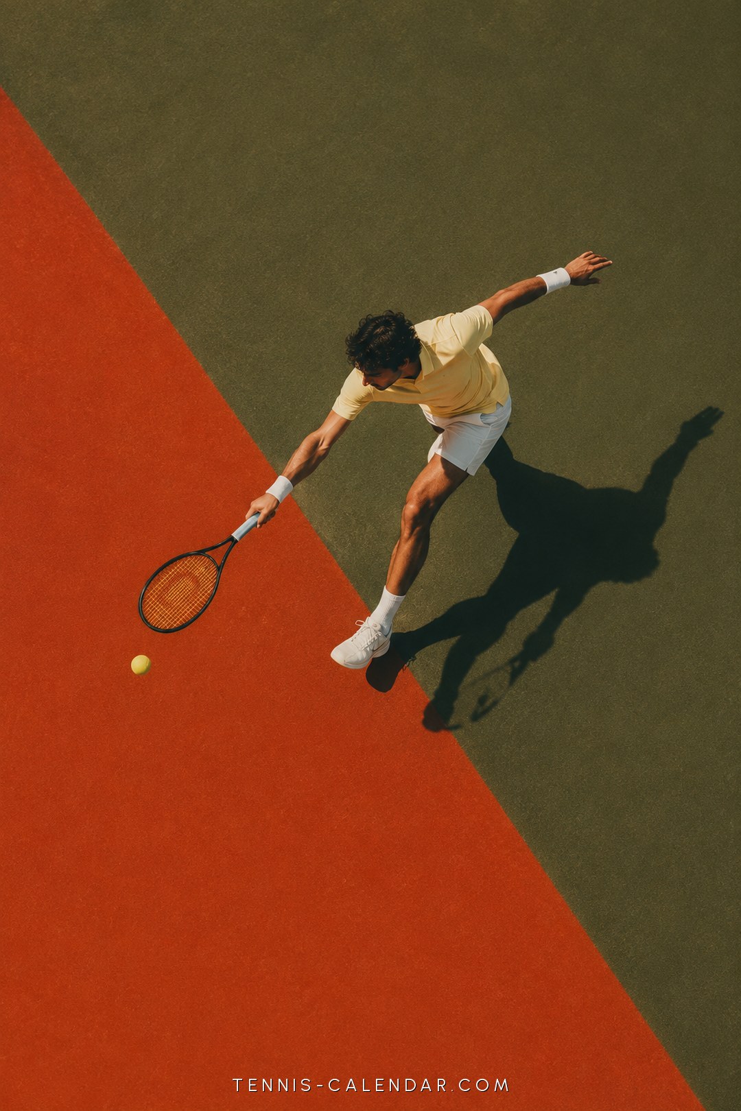 March 27 tennis wallpaper — Moving Light aesthetic, free phone background