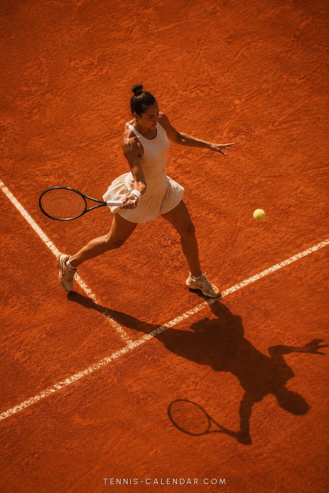 May 25 tennis wallpaper — Golden Hour aesthetic, free phone background