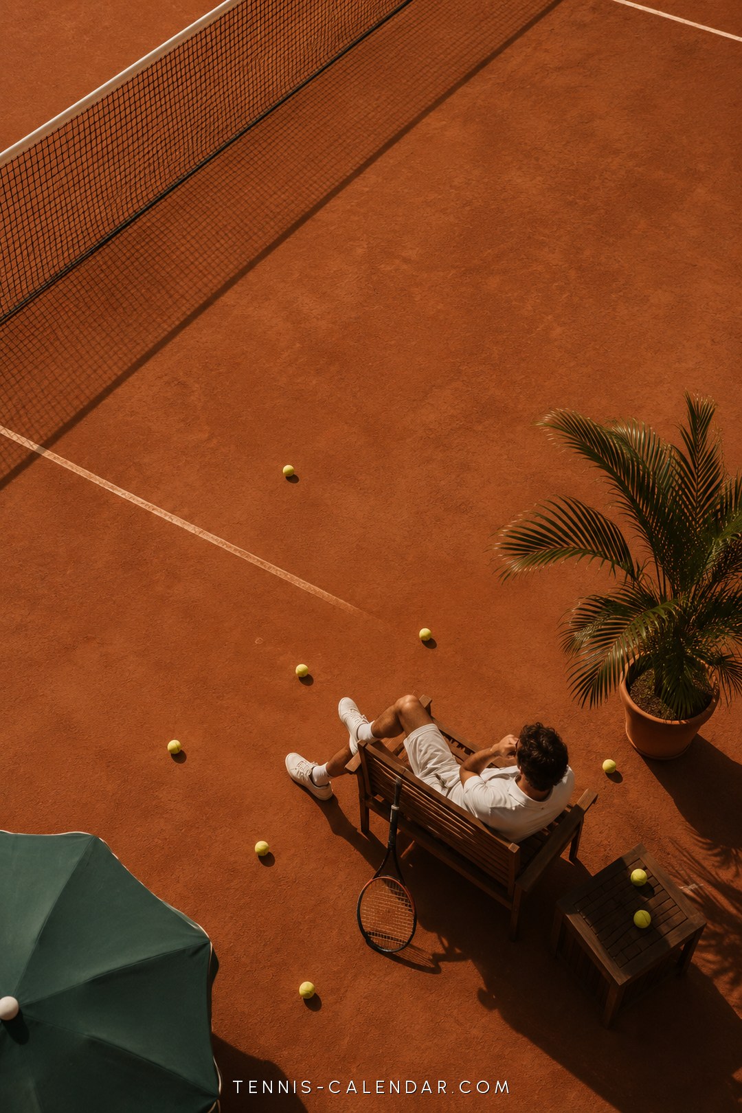 May 9 tennis wallpaper — Golden Hour aesthetic, free phone background
