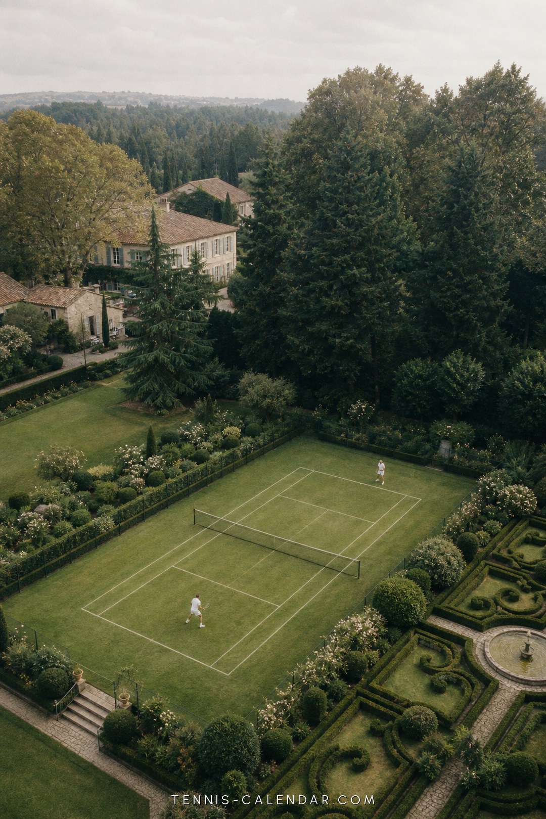 September 18 tennis wallpaper — Cool Down aesthetic, free phone background